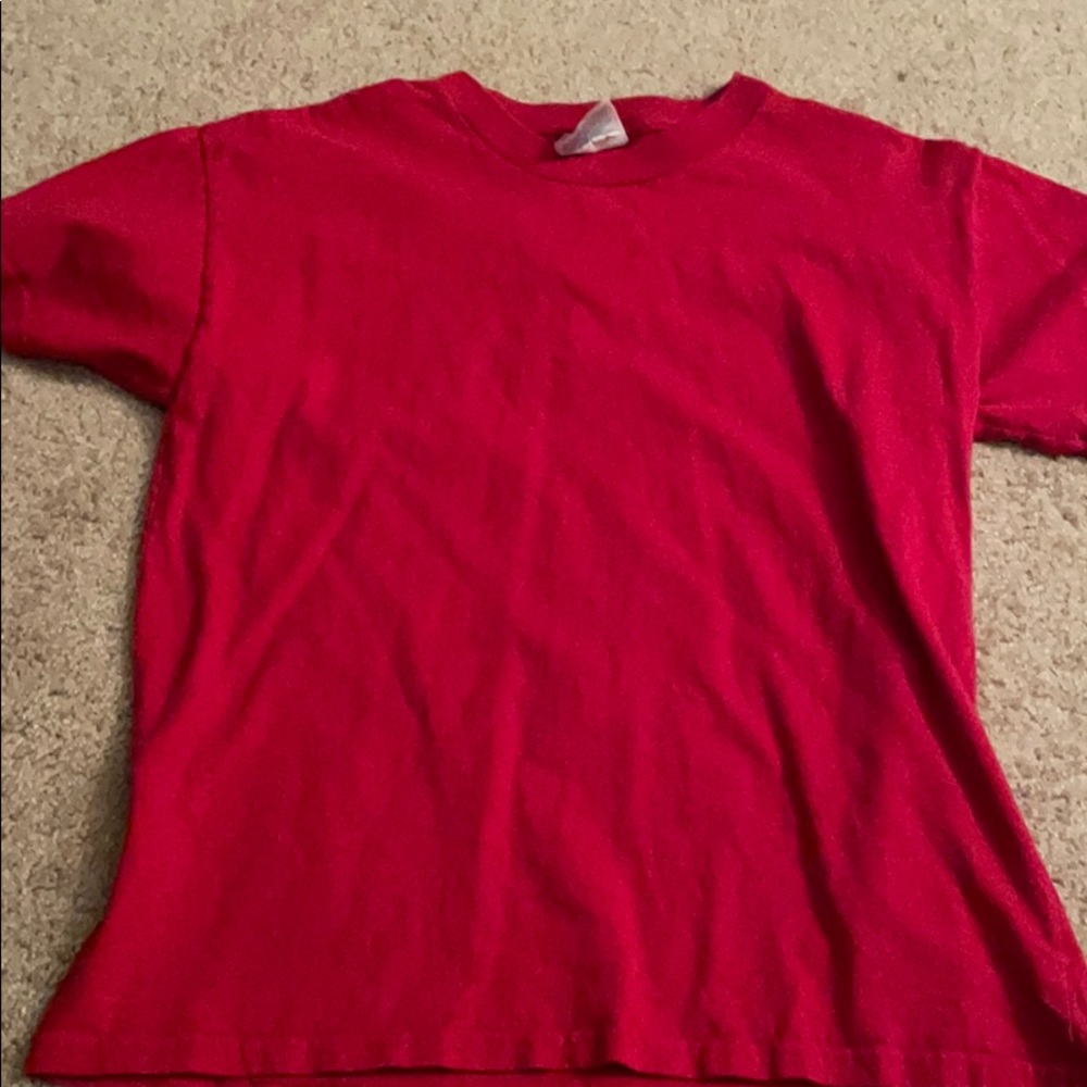 red shirt